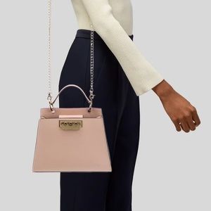 NWOT Zac Posen Leather Handle Bag - never used